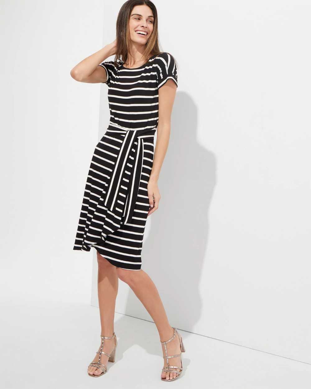 White house black market wrap hot sale dress